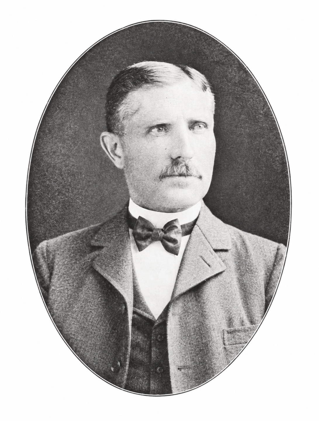 Captioned W. C. Stark portrait; exact exposure date unconfirmed. restoration is available alongside the original.