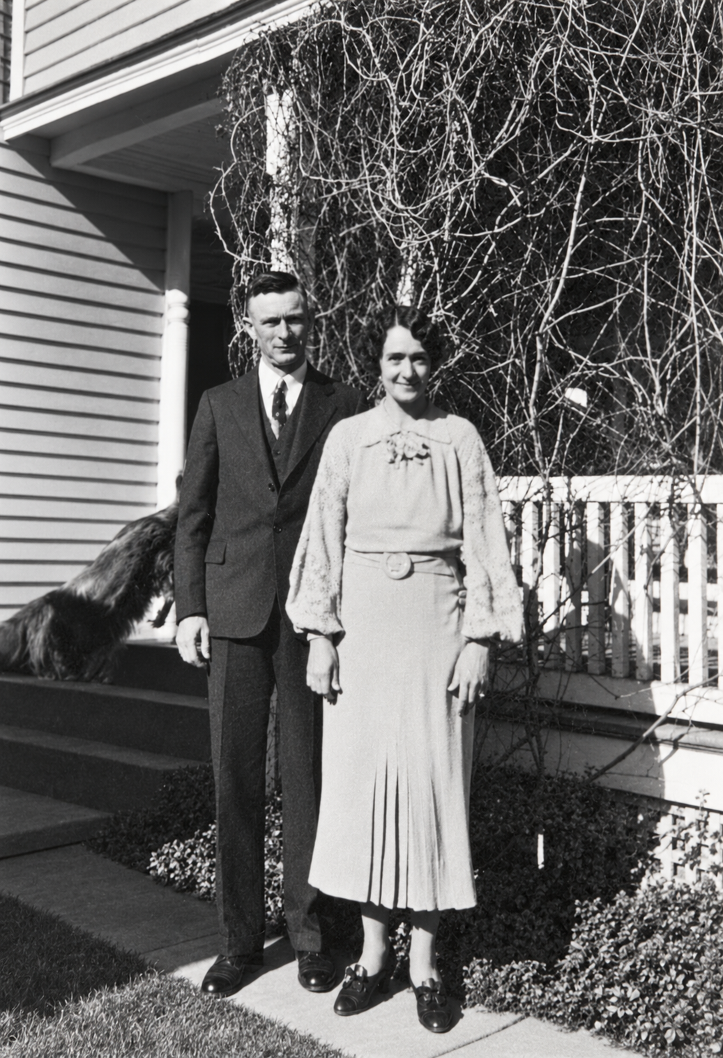 Lewis and Elva Camden, identified by later caption; early 1940s is an estimate.
